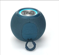 TG337 Original Dernier haut-parleur rond portable BT5.0 Mini haut-parleur étanche sans fil Bt Bass Outdoor