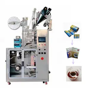 Nieuw Ontwerp Precisie Druppel Koffiepoeder Verpakkingsmachines Productiemachine Voor Kleine Bedrijven