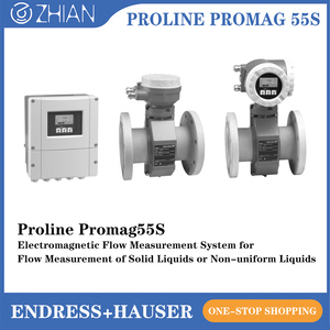 มีสินค้าในสต็อก แมกมิเตอร์ E+H Promag 55S ของแท้ ของแท้ใหม่ 100% ราคาโรงงาน เครื่องวัดอัตราการไหลของเอนเดรส+เฮาเซอร์สำหรับของเหลวข้นหนืด HART/Modbus - Product Image 1