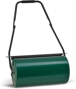 Rouleau de compactage réglable pour pelouse et sol, cylindre creux facile à remplir pour le compactage du gazon, pour niveler la terre et presser les graines - Product Image 1
