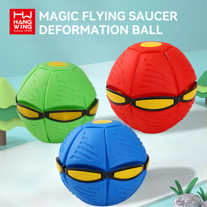 Juguete Deportivo Infantil para Exteriores, Disco Volador de Plástico Ecológico HW, Bola Mágica de Deformación de Pie - Product Image 2
