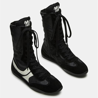 Bottes à lacets personnalisées en gros pour femmes, bottes mi-mollet à imprimé vache pour femmes, bout rond avec fermeture éclair latérale