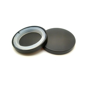Tapa de Metal Negra Personalizada al por Mayor de 77*10mm para Frascos de Vidrio con Sello de Goma, Tapa de Grado Alimenticio para Almacenamiento - Product Image 3