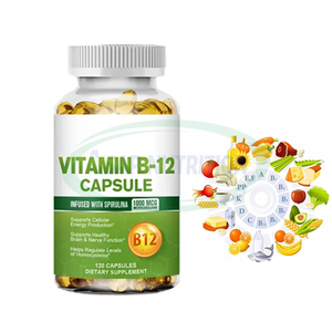 Capsule Softgel di Vitamina D3 K2 <span class=keywords><strong>B12</strong></span> OEM per Ossa Forti, Integratore Alimentare per la Salute del Cervello, Capsule Naturali di Vitamina <span class=keywords><strong>B12</strong></span> - Product Image 1