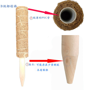 Hot Bán Rêu Cực <span class=keywords><strong>Coco</strong></span> Gậy Cho Leo-Kế Hoạch Hỗ Trợ Cho Monstera Và Hoa - Product Image 3