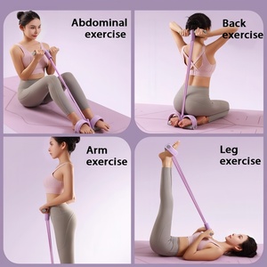 2026 Elástico de Yoga Multifuncional con 4/6 Tubos, Asistente Multifunción para Ejercicios de Fitness en Interiores, Adelgazamiento Abdominal y Abdominales en Casa, para Yoga - Product Image 4