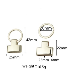 Metall-Karabiner Schlüsselanhänger Schlüsselclip Haken Schlüsselringe Schlüsselhalter Organizer für Autoschlüssel-<span class=keywords><strong>Finder</strong></span> - Product Image 5