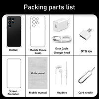 Teléfono Inteligente S26 Ultra de 7.3 Pulgadas, 22GB+2TB, Desbloqueado, Pantalla Grande, Android 15, Doble SIM, para Juegos