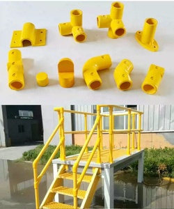 FRP square /round Tube Connector Three-way Four-way <b>Moulded</b> Products - Product Image 4