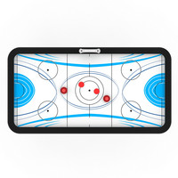 Machine de jeu de table de hockey à air Gymbopro pliable avec dispositif de pointage électronique, table de jeux de hockey