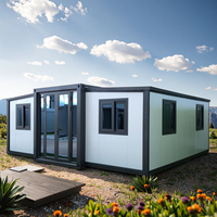 Maison conteneur préfabriquée extensible Sinoy, pliable, 1, 2, 3 ou 4 chambres, salle de bain, hôtel personnalisé, maisonnette de jardin pour le glamping