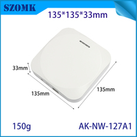 135*135*33mm Abs Iot boîtiers de capteurs en plastique pour maison intelligente boîtiers de télécommande sans fil