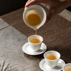 Dehua White Porcelain Master Cup Single <b>Tea</b> Cup Kung Fu <b>Tea</b> <b>Set</b> Ceramic Tasting Cup Aroma Cup Pu'er <b>Tea</b> Cup - Product Image 3
