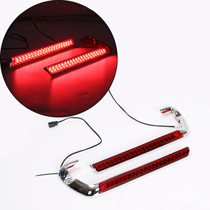 Sacoche de selle Side Marker Light Red Pour 14-UP Harley Touring Road King <span class=keywords><strong>Street</strong></span> Glide - Product Image 6
