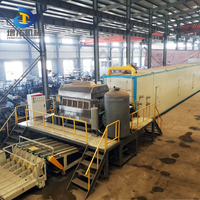 Fabricants fournissent une ligne de production de machines à fabriquer des barquettes à œufs en alvéoles, machine à fabriquer des barquettes à œufs en papier entièrement automatique