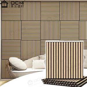 Installation <span class=keywords><strong>facile</strong></span> légère de contrôle du bruit de séparation de salle de conférence de panneaux acoustiques de lamelle perforée de la meilleure qualité - Product Image 3