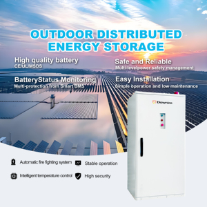 Dawnice nouvelle armoire de batterie de stockage d'énergie industrielle et commerciale 100kW à haute tension refroidie par air pour l'extérieur 100kW - Product Image 4