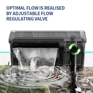 เครื่องกรองน้ำตู้ปลา Jeneca รุ่น XP-36PRO กำลังไฟ 15 วัตต์ สำหรับตู้ปลา พร้อมฟังก์ชั่นน้ำตก  ปั๊มกรองน้ำตู้ปลาแบบมืออาชีพ - Product Image 6