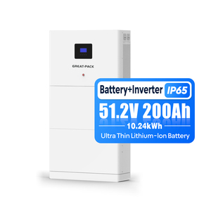 แบตเตอรี่ลิเธียมแบบ Deep Cycle 10kwh 15kwh 20kwh 48V สำหรับระบบพลังงานแสงอาทิตย์แบบ All-in-One - Product Image 1
