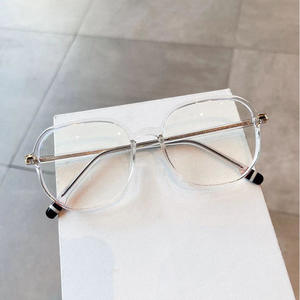 Monturas de Gafas Rectangulares TR90 M1-95505, Anti Luz Azul, Montura Completa Unisex, Lentes de PC Anti UV, Diseño Irregular - Product Image 3