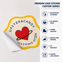 Autocollants en vinyle imperméables avec logo personnalisé, impression haute définition, étiquettes autocollantes pour l'emballage des produits, bouteilles, ordinateurs portables