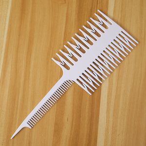 1 pièce <span class=keywords><strong>Peigne</strong></span> à dents larges pour chignon pour femme, outil de coloration capillaire professionnel de salon, <span class=keywords><strong>peigne</strong></span> en forme d'arête de poisson pour sectionnement et mèches - Product Image 2