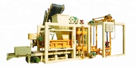 Bon fabricant de pavés Machine à briques en blocs de béton moussants entièrement automatique Machine à briques creuses en cendres volantes