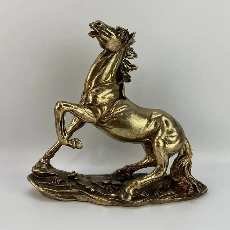 Factory Direct Resin Craft Horse Statue Horse Sculpture European Style Home Decorations Home