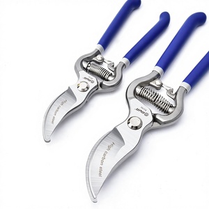 Sécatrices de jardin pour l'entretien des arbres fruitiers et des fleurs, en acier à haute teneur en carbone, forgées en une seule pièce, robustes, 8 et 10 pouces - Product Image 2