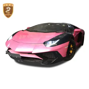 MSY סגנון סיבי פחמן צד פגוש קדמי עבור LAMBO AVENTADOR LP700 פגושי רכב