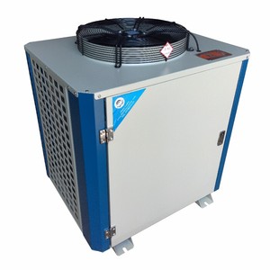 Condensador de placa espiral, docenas a cientos de metros cuadrados Unidad de condensación refrigerada por aire tipo caja en U - Product Image 3