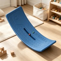 Planche d'équilibre en plastique, planche intelligente, balançoire pour enfants, entraîneur d'intégration sensorielle flexible, utilisation à domicile, jouet d'équilibre pour bébé