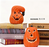 Lampes citrouilles d'Halloween pour la décoration saisonnière des fêtes d'Halloween, des jardins et des patios