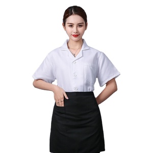 Fabbrica <span class=keywords><strong>da</strong></span> uomo Unisex cucina <span class=keywords><strong>da</strong></span> <span class=keywords><strong>donna</strong></span> a manica corta ristorante cucina panettiere giacca <span class=keywords><strong>da</strong></span> caffè giacca <span class=keywords><strong>da</strong></span> <span class=keywords><strong>cuoco</strong></span> cappotto <span class=keywords><strong>da</strong></span> Chef camicia <span class=keywords><strong>da</strong></span> Chef - Product Image 4