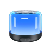 Gadget 2024, Nuevo Altavoz Bluetooth Portátil Mini para Exteriores con Super Bajos, Luces LED, Resistente al Agua y con Correa