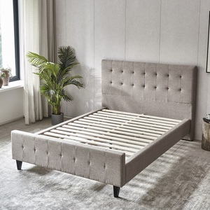 Di alta qualità Queen & King Size <span class=keywords><strong>legno</strong></span> e tessuto Villa <span class=keywords><strong>letto</strong></span> con alta testiera mobili per la casa in <span class=keywords><strong>legno</strong></span> <span class=keywords><strong>letto</strong></span> <span class=keywords><strong>matrimoniale</strong></span> design - Product Image 6