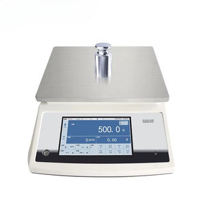 Báscula Industrial con Pantalla Táctil, Capacidad de 10 kg, 20 kg, 30 kg, Alta Precisión de 0,1 g, Báscula Digital de Plataforma - Product Image 3