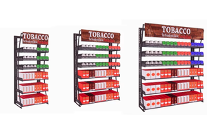 Countertop Tier mỹ phẩm không khói kim loại tự động nhỏ hiển thị chất lượng cao thuốc lá thuốc lá giá - Product Image 5