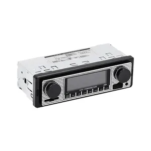 SX-5513 Bluetooth autoradio lecteur MP3 voiture récepteur audio haut-parleur Vintage USB TF AUX classique double bouton FM tuner stéréo 12V