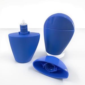Nouvelle Arrivée - Flacon Pompe Vide Style Big Blue 50ml 150ml, Emballage Cosmétique pour Crème Solaire, Base de Teint et Lotion pour les Mains - Product Image 4