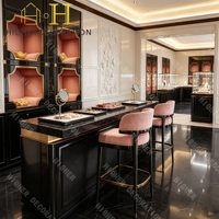 Vitrine de présentation de bijoux de luxe, mobilier de magasin, design personnalisé, vitrine de présentation de bijoux en verre verrouillable