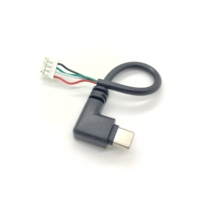 Personalizado Micro macho a 4 pines JST Molex Picoblade a Mini B USB enchufe arnés de Cableado aislado de PVC para automóvil y uso electrónico