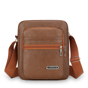 Opjingpin Borsa a tracolla da uomo in pelle PU, piccola e resistente, <span class=keywords><strong>per</strong></span> viaggi d'affari, <span class=keywords><strong>regali</strong></span> <span class=keywords><strong>per</strong></span> ragazzi, <span class=keywords><strong>regali</strong></span> di Natale, <span class=keywords><strong>regali</strong></span> di <span class=keywords><strong>compleanno</strong></span> - Product Image 5