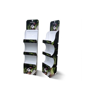 Exhibidores de Cartón de 3 Niveles Personalizados para Puntos de Venta, Plegables, Impresos y con Forma Única - Product Image 2