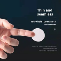 Autocollants de mamelon imperméables invisibles pour hommes, résistants à la sueur et aux chocs, pour les sports de marathon, anti-friction