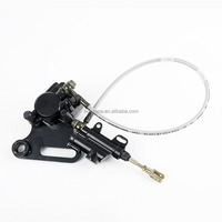 Pièces de moto tout-terrain 110cc 125cc 140cc CRF XR, ensemble de frein arrière, maître-cylindre supérieur et inférieur, étrier de frein 15MM