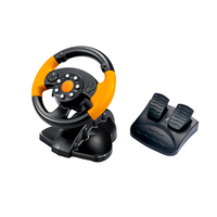 3 en 1 voiture de jeu de course contrôle des roues F1 Usb jeu support de volant et pédales pour Ps2 Ps3 Pc