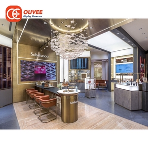 Dernier design de <span class=keywords><strong>comptoir</strong></span> cosmétique en bois pour <span class=keywords><strong>magasin</strong></span> de <span class=keywords><strong>d</strong></span>étail, concept de mobilier commercial - Product Image 3