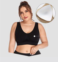 Soutien-gorge de sport respirant et aéré pour femme, anti-choc, avec coussinets amovibles, dos en U, idéal pour le yoga