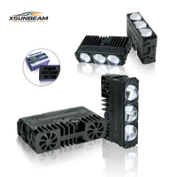 Nouveau design 2026 – Phare LED bi-projecteur à trois lasers, couleur blanche, lentille PC HD, puissant, coupe-lumière plat, pour grille de voiture